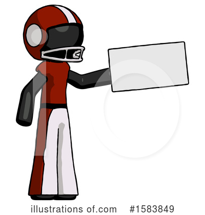 Royalty-Free (RF) Black Design Mascot Clipart Illustration by Leo Blanchette - Stock Sample #1583849