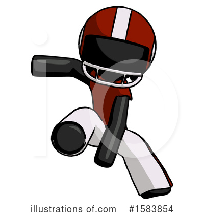 Royalty-Free (RF) Black Design Mascot Clipart Illustration by Leo Blanchette - Stock Sample #1583854