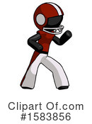 Black Design Mascot Clipart #1583856 by Leo Blanchette