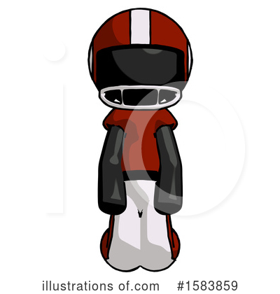 Royalty-Free (RF) Black Design Mascot Clipart Illustration by Leo Blanchette - Stock Sample #1583859