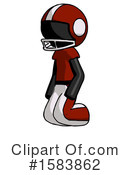 Black Design Mascot Clipart #1583862 by Leo Blanchette