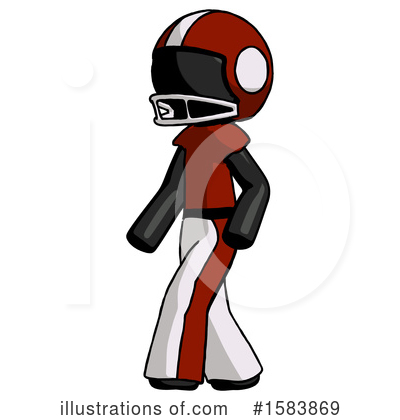 Royalty-Free (RF) Black Design Mascot Clipart Illustration by Leo Blanchette - Stock Sample #1583869