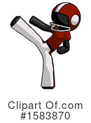 Black Design Mascot Clipart #1583870 by Leo Blanchette