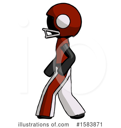 Royalty-Free (RF) Black Design Mascot Clipart Illustration by Leo Blanchette - Stock Sample #1583871