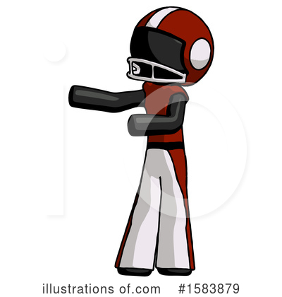 Royalty-Free (RF) Black Design Mascot Clipart Illustration by Leo Blanchette - Stock Sample #1583879