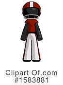 Black Design Mascot Clipart #1583881 by Leo Blanchette