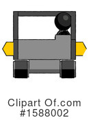 Black Design Mascot Clipart #1588002 by Leo Blanchette