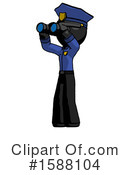 Black Design Mascot Clipart #1588104 by Leo Blanchette