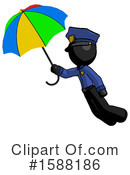 Black Design Mascot Clipart #1588186 by Leo Blanchette