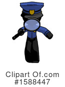 Black Design Mascot Clipart #1588447 by Leo Blanchette