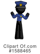 Black Design Mascot Clipart #1588465 by Leo Blanchette