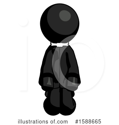 Royalty-Free (RF) Black Design Mascot Clipart Illustration by Leo Blanchette - Stock Sample #1588665