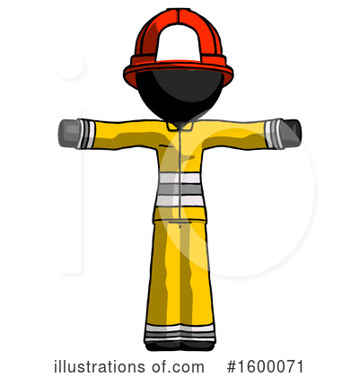 Royalty-Free (RF) Black Design Mascot Clipart Illustration by Leo Blanchette - Stock Sample #1600071