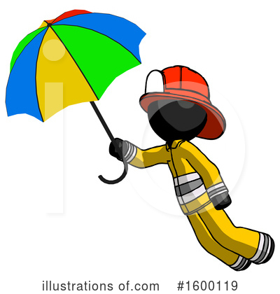 Royalty-Free (RF) Black Design Mascot Clipart Illustration by Leo Blanchette - Stock Sample #1600119