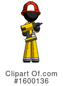 Black Design Mascot Clipart #1600136 by Leo Blanchette