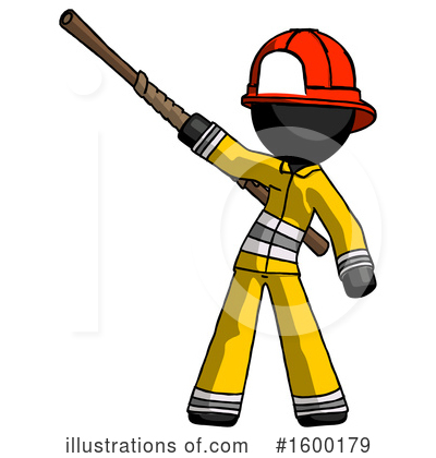 Royalty-Free (RF) Black Design Mascot Clipart Illustration by Leo Blanchette - Stock Sample #1600179