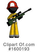 Black Design Mascot Clipart #1600193 by Leo Blanchette