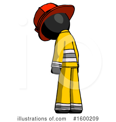 Royalty-Free (RF) Black Design Mascot Clipart Illustration by Leo Blanchette - Stock Sample #1600209
