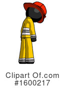 Black Design Mascot Clipart #1600217 by Leo Blanchette
