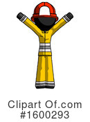 Black Design Mascot Clipart #1600293 by Leo Blanchette