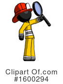 Black Design Mascot Clipart #1600294 by Leo Blanchette