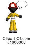 Black Design Mascot Clipart #1600306 by Leo Blanchette