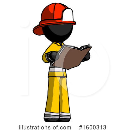 Royalty-Free (RF) Black Design Mascot Clipart Illustration by Leo Blanchette - Stock Sample #1600313