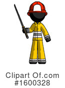 Black Design Mascot Clipart #1600328 by Leo Blanchette