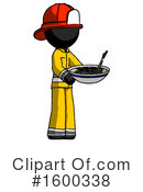 Black Design Mascot Clipart #1600338 by Leo Blanchette
