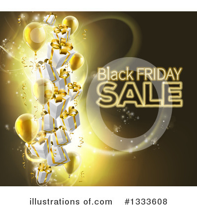 Royalty-Free (RF) Black Friday Clipart Illustration by AtStockIllustration - Stock Sample #1333608