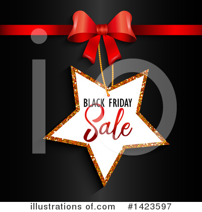 Royalty-Free (RF) Black Friday Clipart Illustration by KJ Pargeter - Stock Sample #1423597