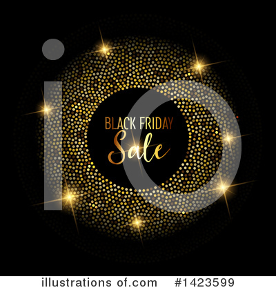 Royalty-Free (RF) Black Friday Clipart Illustration by KJ Pargeter - Stock Sample #1423599