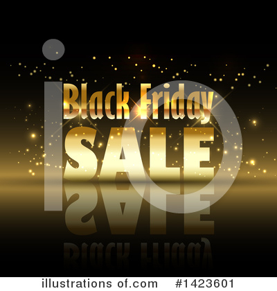 Royalty-Free (RF) Black Friday Clipart Illustration by KJ Pargeter - Stock Sample #1423601