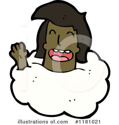 Royalty-Free (RF) Black Girl Clipart Illustration by lineartestpilot - Stock Sample #1181021
