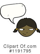 Black Girl Clipart #1191795 by lineartestpilot