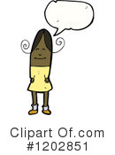 Black Girl Clipart #1202851 by lineartestpilot