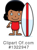 Black Girl Clipart #1322947 by Cory Thoman