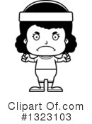 Black Girl Clipart #1323103 by Cory Thoman