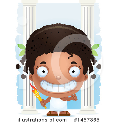Royalty-Free (RF) Black Girl Clipart Illustration by Cory Thoman - Stock Sample #1457365