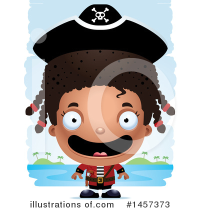 Royalty-Free (RF) Black Girl Clipart Illustration by Cory Thoman - Stock Sample #1457373