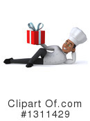 Black Male Chef Clipart #1311429 by Julos