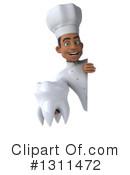 Black Male Chef Clipart #1311472 by Julos