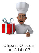 Black Male Chef Clipart #1314107 by Julos