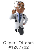 Black Male Doctor Clipart #1287732 by Julos