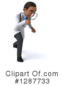 Black Male Doctor Clipart #1287733 by Julos
