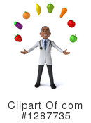 Black Male Doctor Clipart #1287735 by Julos