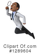 Black Male Doctor Clipart #1289604 by Julos