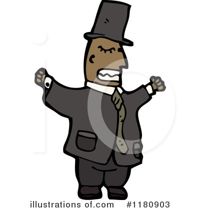 Royalty-Free (RF) Black Man Clipart Illustration by lineartestpilot - Stock Sample #1180903