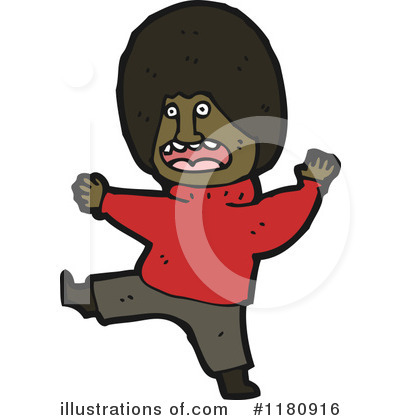 Royalty-Free (RF) Black Man Clipart Illustration by lineartestpilot - Stock Sample #1180916
