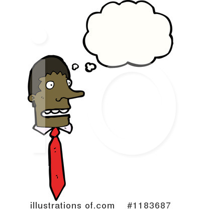 Royalty-Free (RF) Black Man Clipart Illustration by lineartestpilot - Stock Sample #1183687